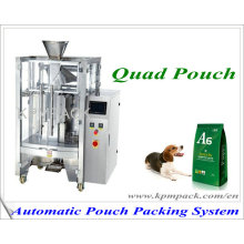 Fabricant professionnel de machine à emballer automatique de nourriture de poche de quadruple
